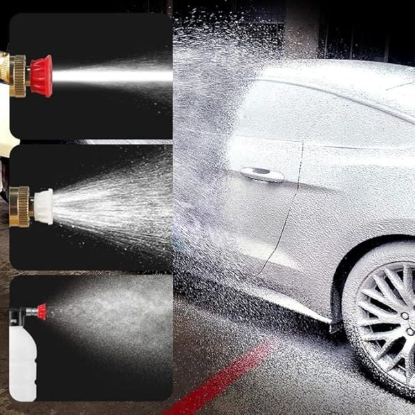 AUTOMATIC CORDLESS WIRELESS CAR WASH GUN