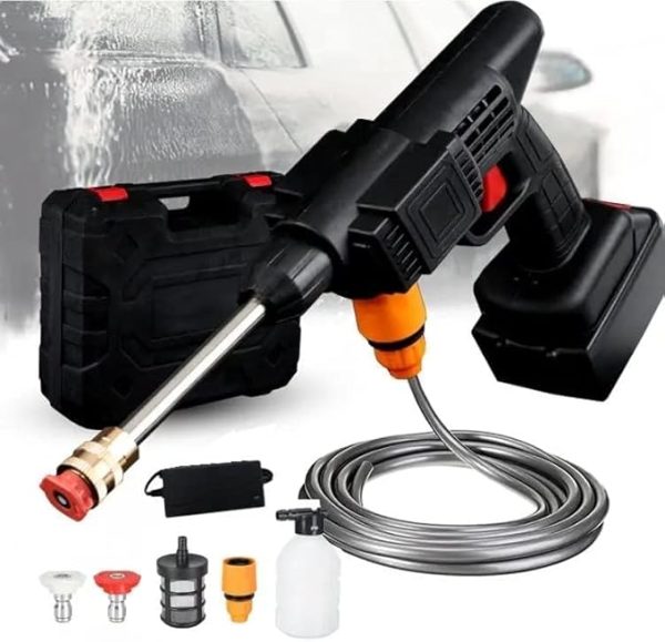 AUTOMATIC CORDLESS WIRELESS CAR WASH GUN