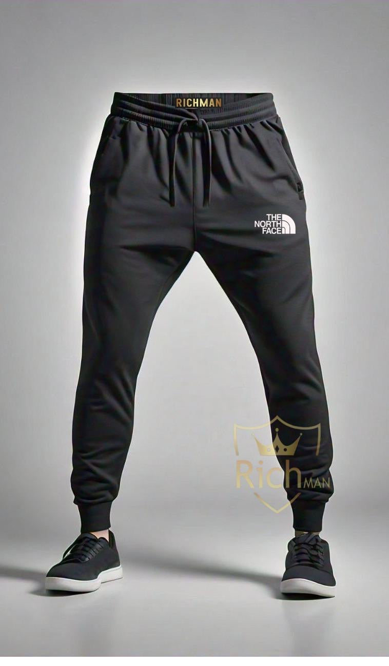2 Pcs Unisex Fleece Plain Track Suit