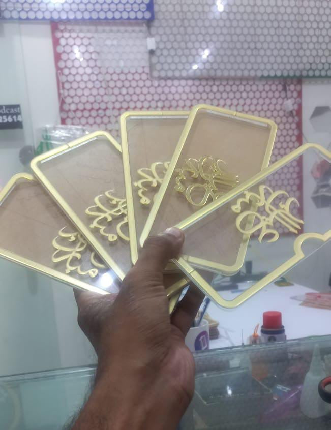 ACRYLIC GOLDEN EIDI ENVELOP