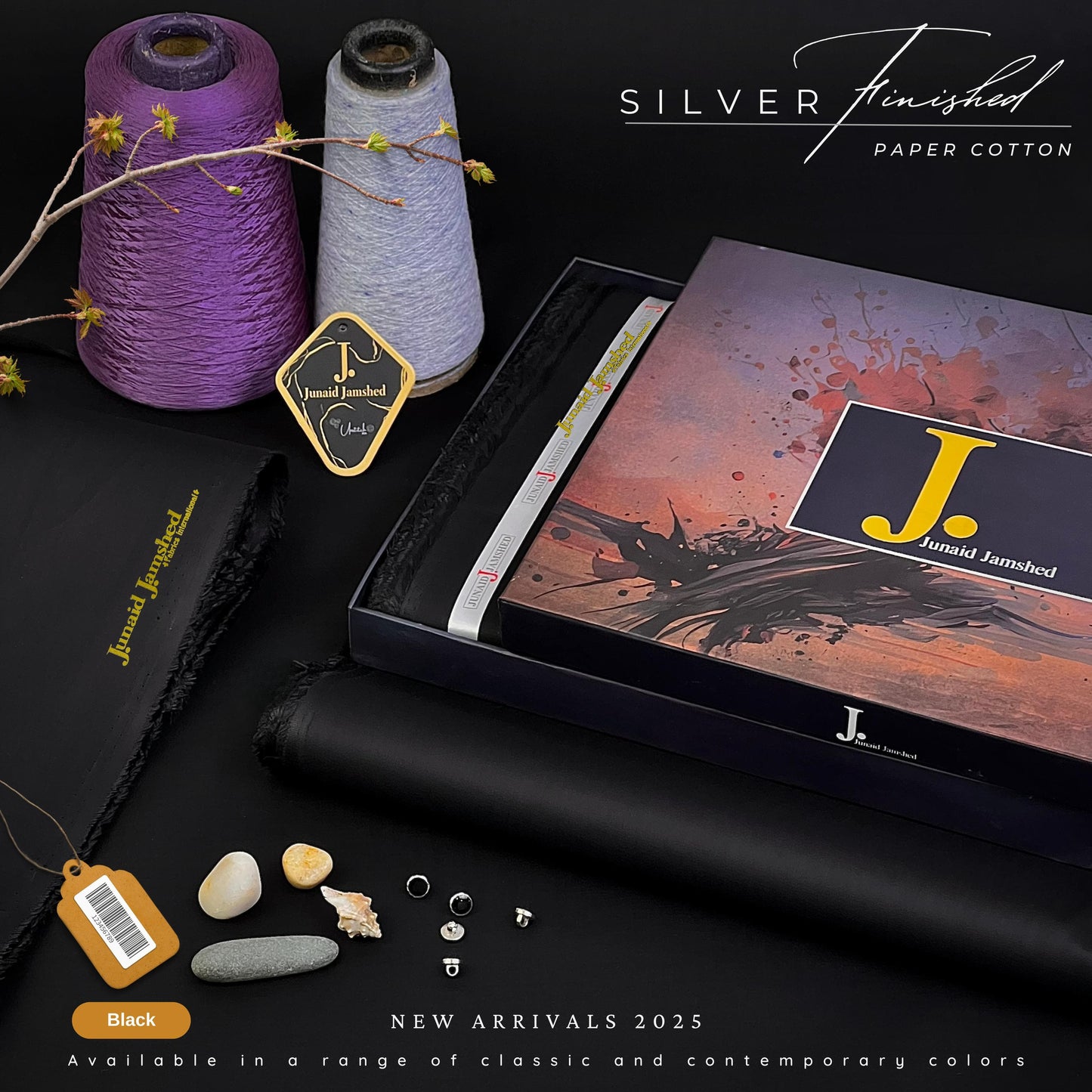 Junaid Jamshed New Arrival Unstitched  Cotton (2025)